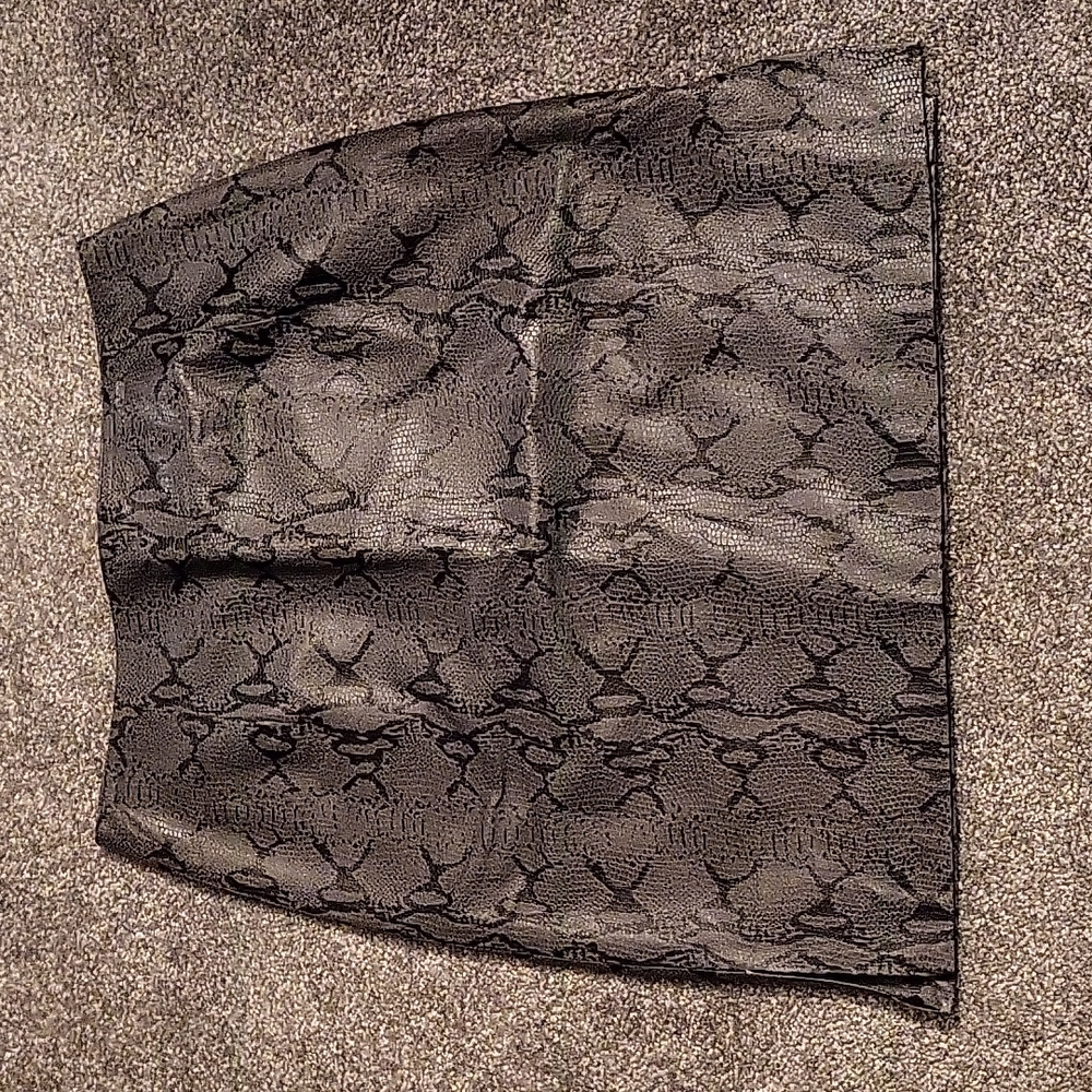 Animal print skirt